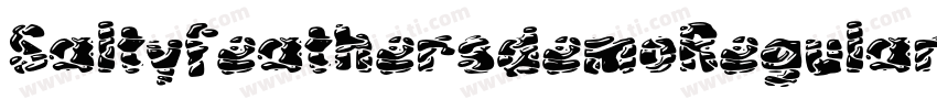 SaltyfeathersdemoRegular YzgWa字体转换